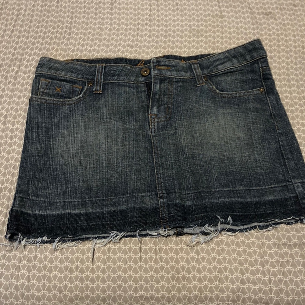 Bubblegum denim mini skirt sz: 9/10